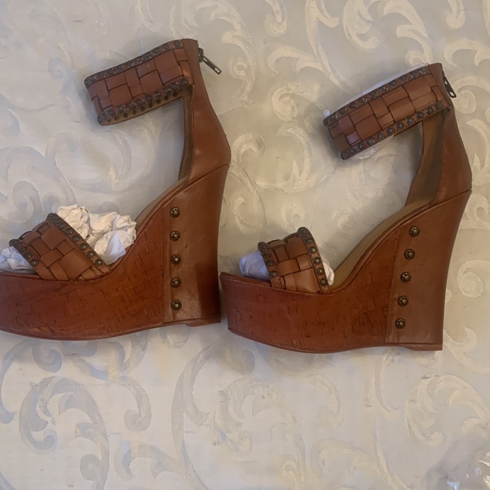 Eric Rutberg leather platforms - Picture 6 of 10